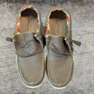 FANTURE Men Loafer Slip On Sneakers Casual Comfort Lightweight Travel Stretch Ca